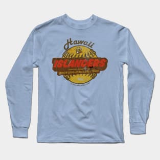 Defunct Hawaii Islanders Baseball Distressed Long Sleeve T-Shirt